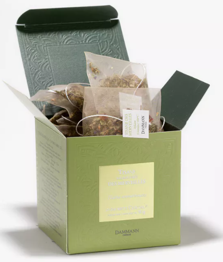 Tisane des Merveilles Boite 25 sachets Tisane | Rhubarbe, Framboise, Datte, Fleur d'oranger, Rose